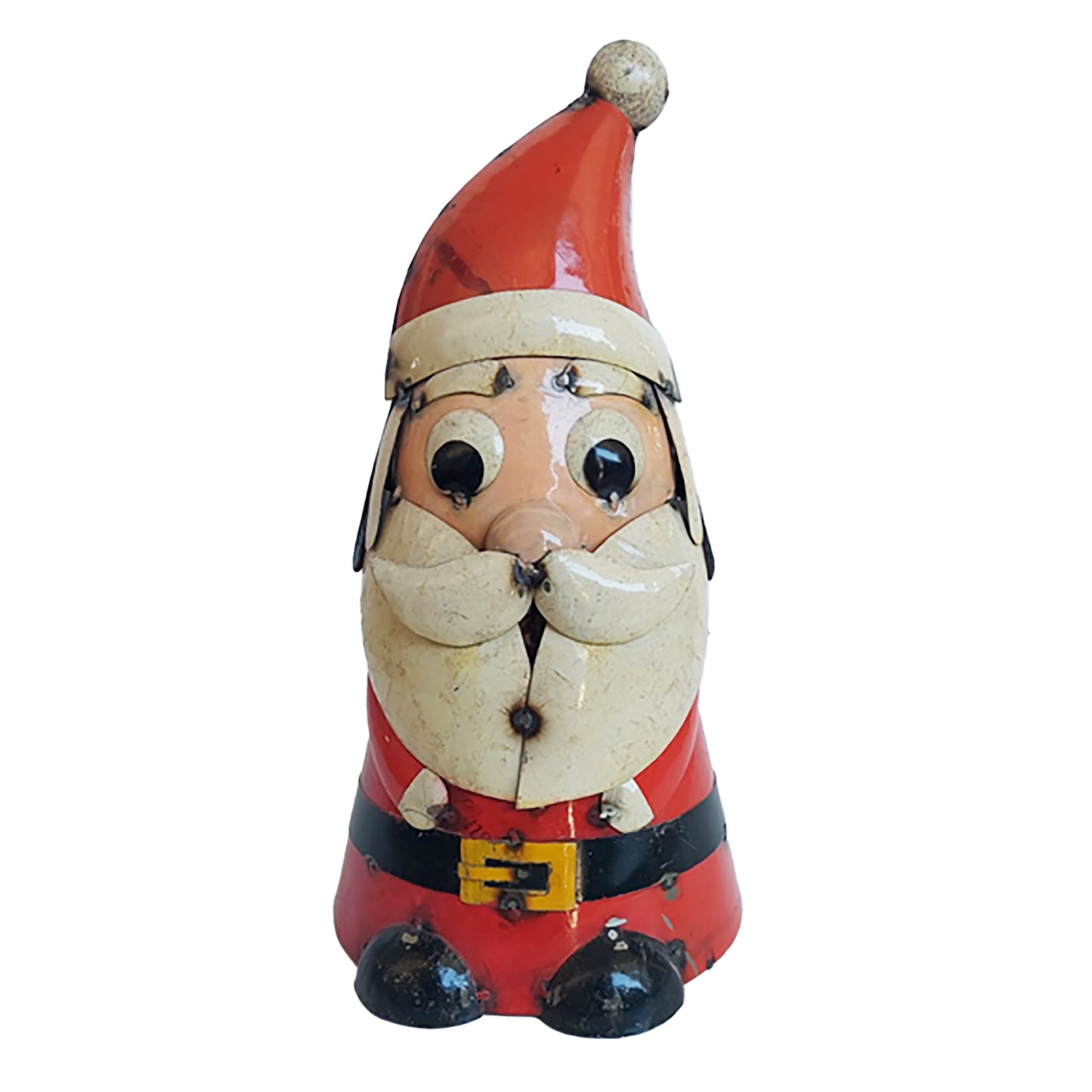 25MXI569 - "Leif" Recycled Metal Vintage Santa