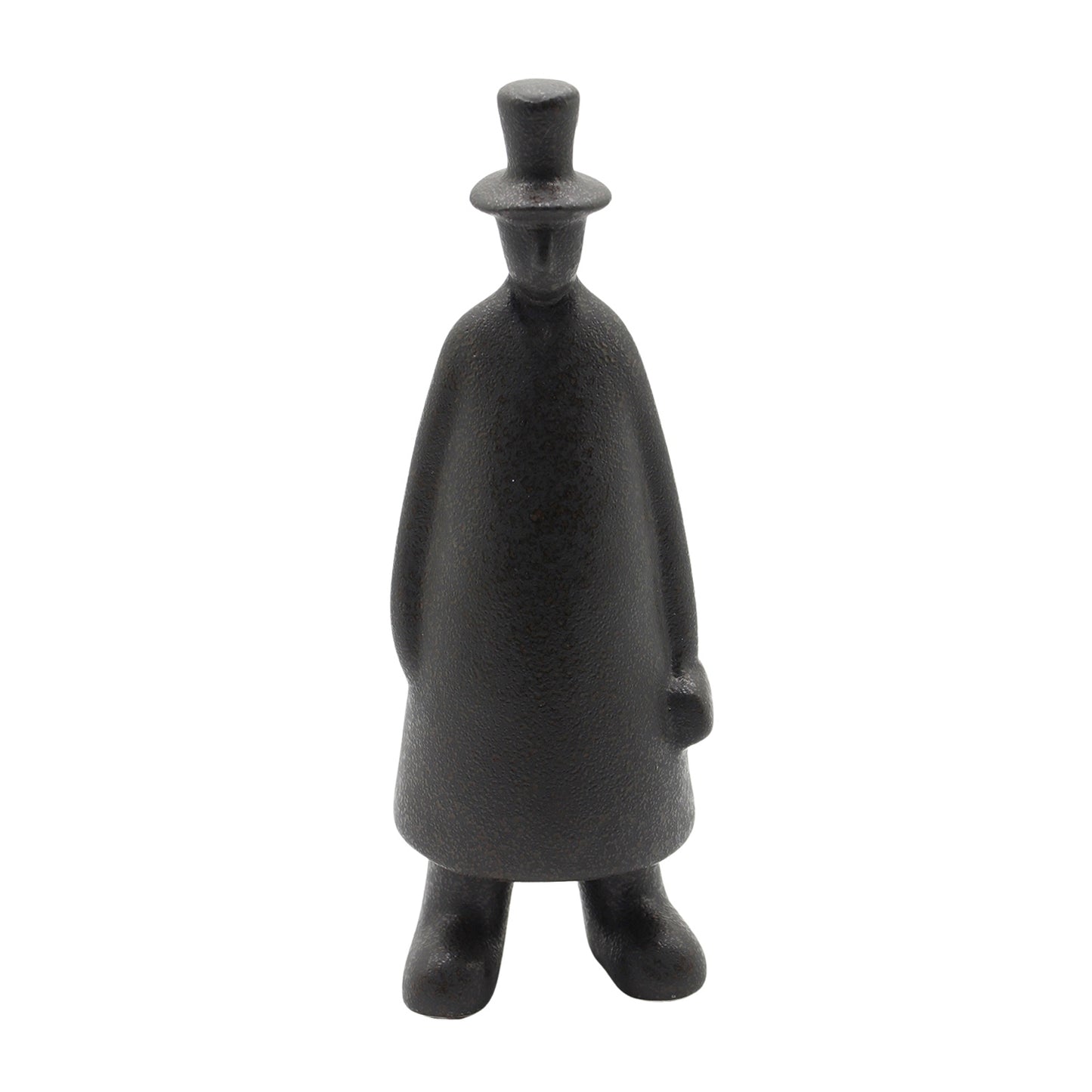 25PAF051 - "Werner" Black Resin Statue