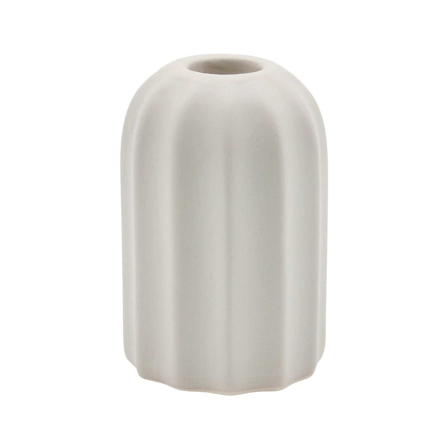 25PXF060 - Short Nimbus Gray Round Vase