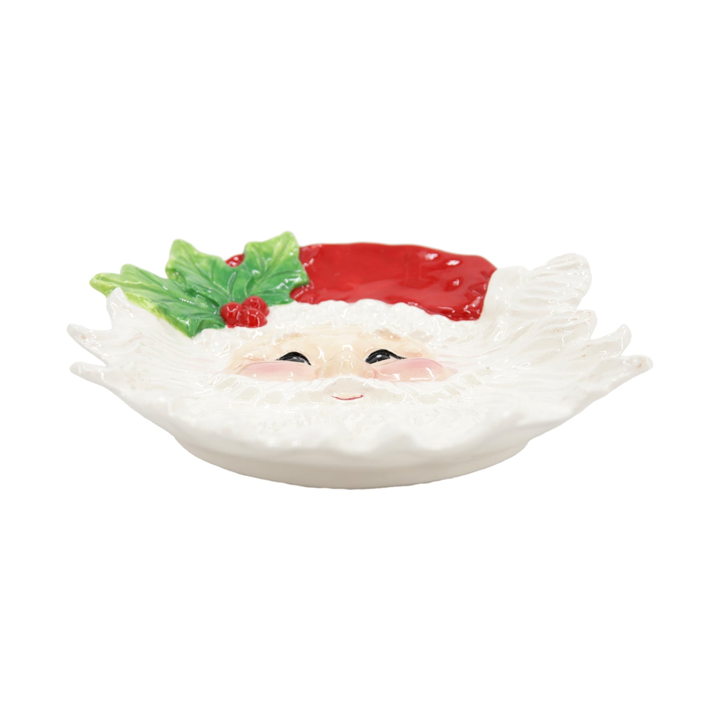 25PXF928 - Porcelain Santa Head on Easel