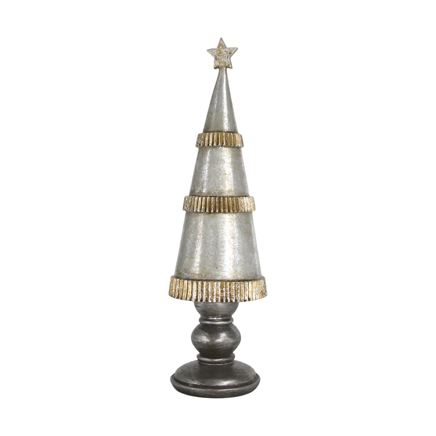 25RXF945 - Short Galvanized and Brass Tone Tree