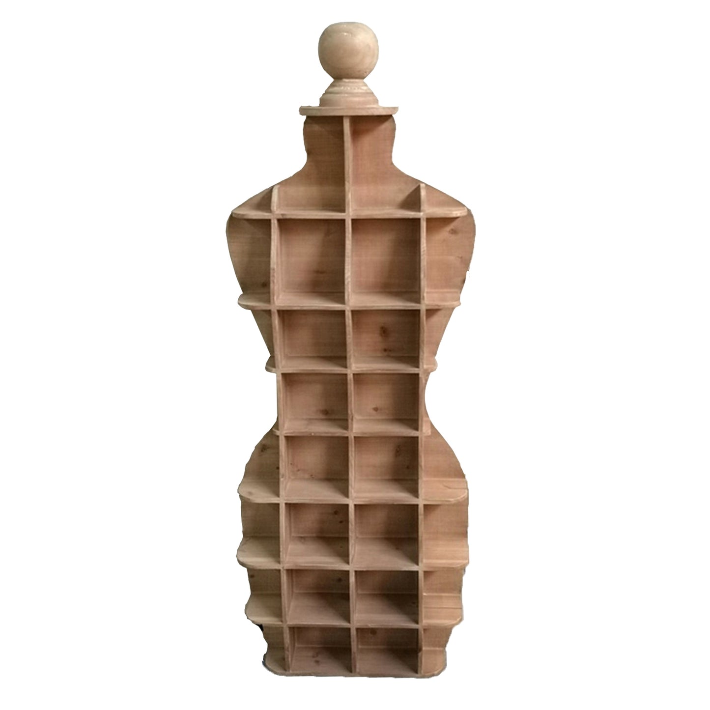 25WAF178 - Wood Mannequin Body Shelf