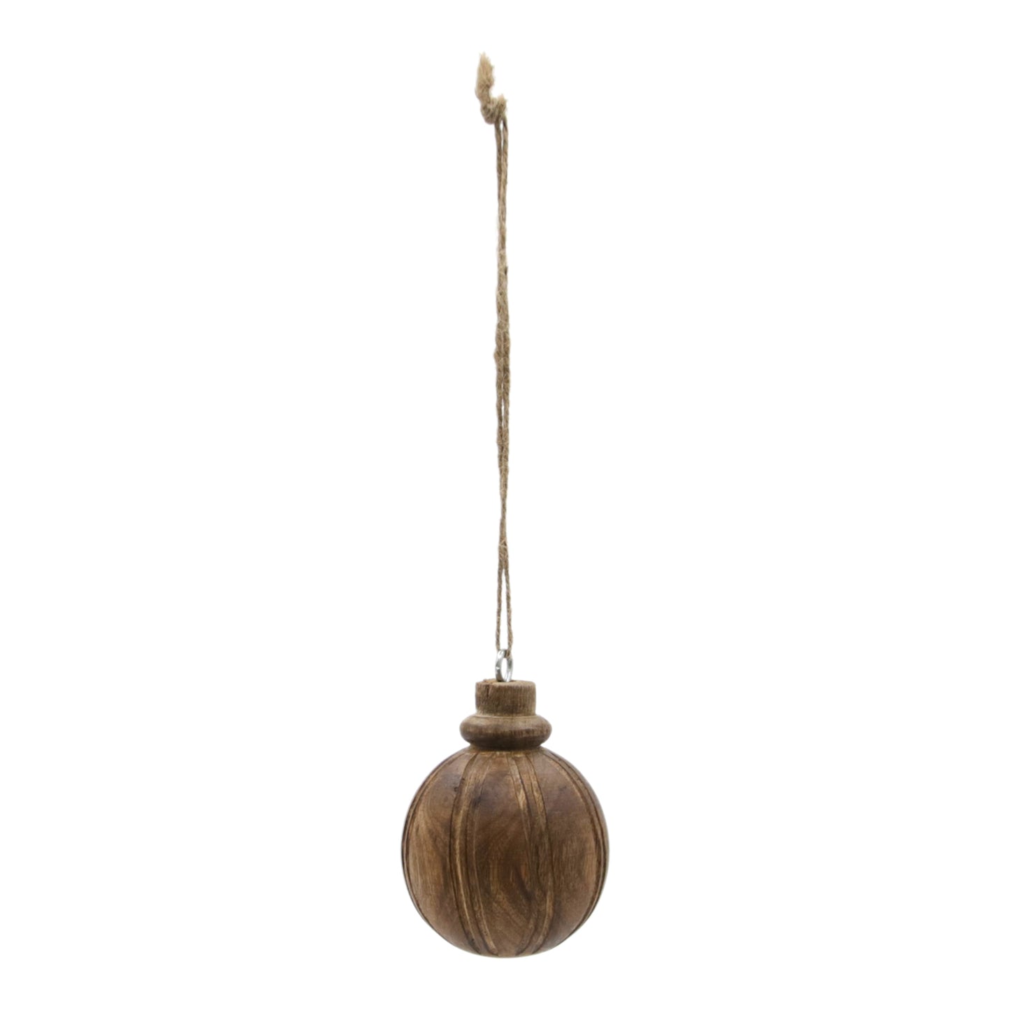 25WXI923 - Mango Wood Ball Ornament