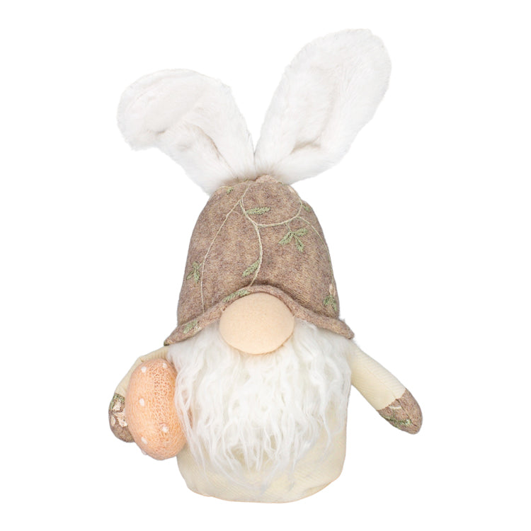 DAF31912 - Gerald Tan and Cream Bunny Ear Gnome