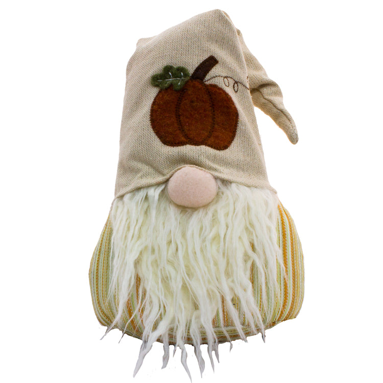 DFF12977 - White Hat Pumpkin Gnome