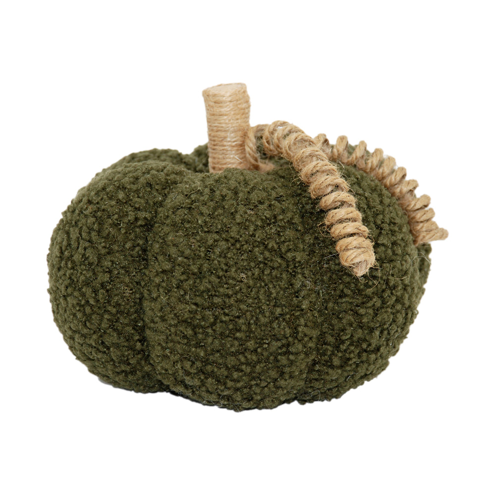 DFF42904 - Large Green Fleece Pumpkin