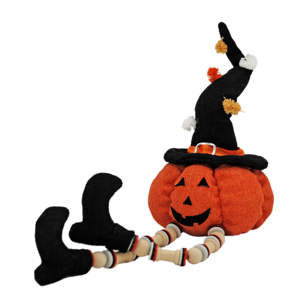 DFF42920 - Long Leg Pumpkin with Witch Hat