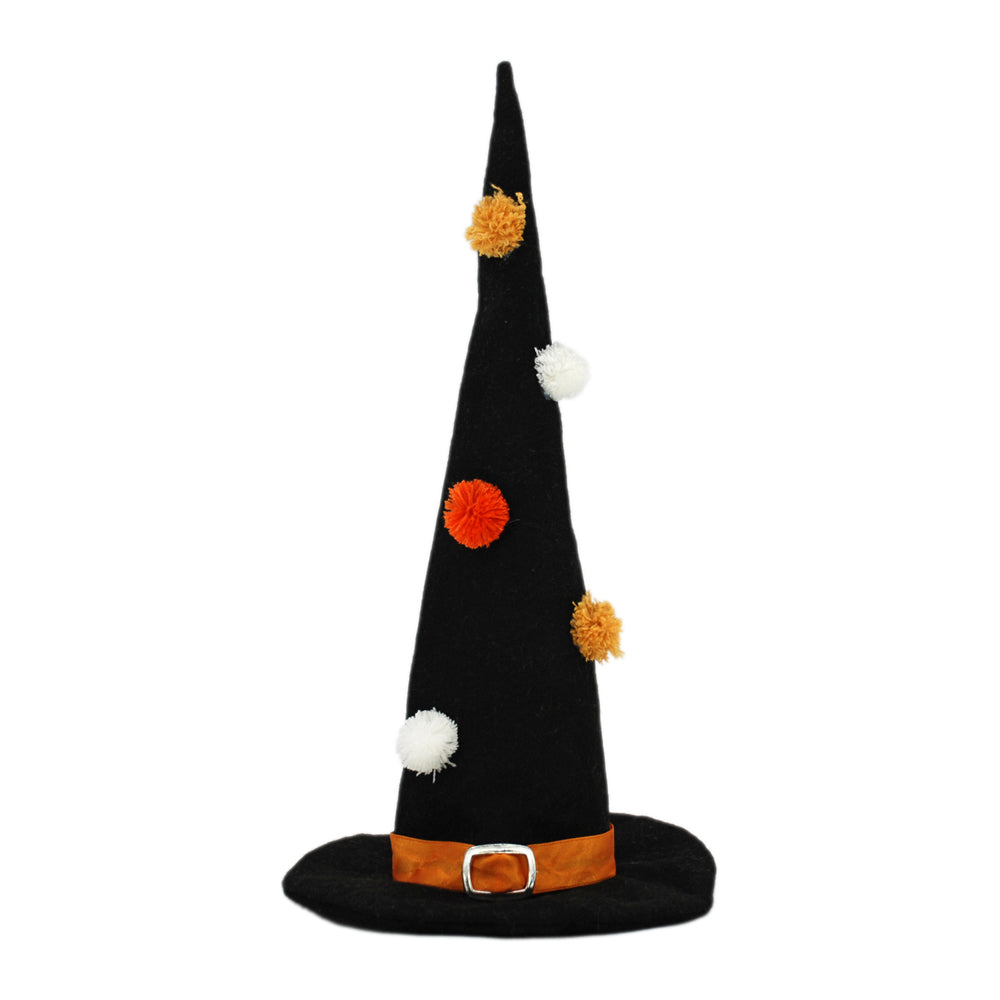 DFF42921 - Witch Hat with Pom Poms