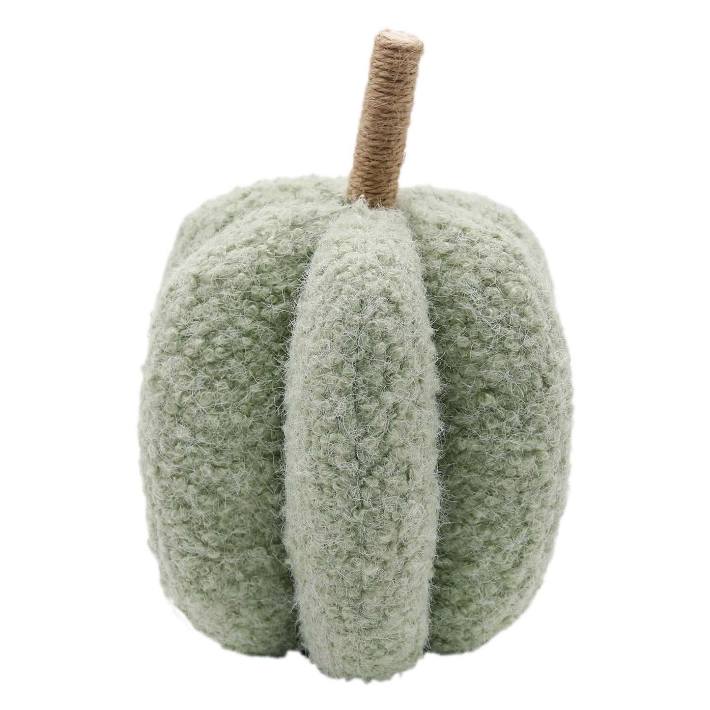 DFQ58332 - Fuzzy Plush Green Pumpkin