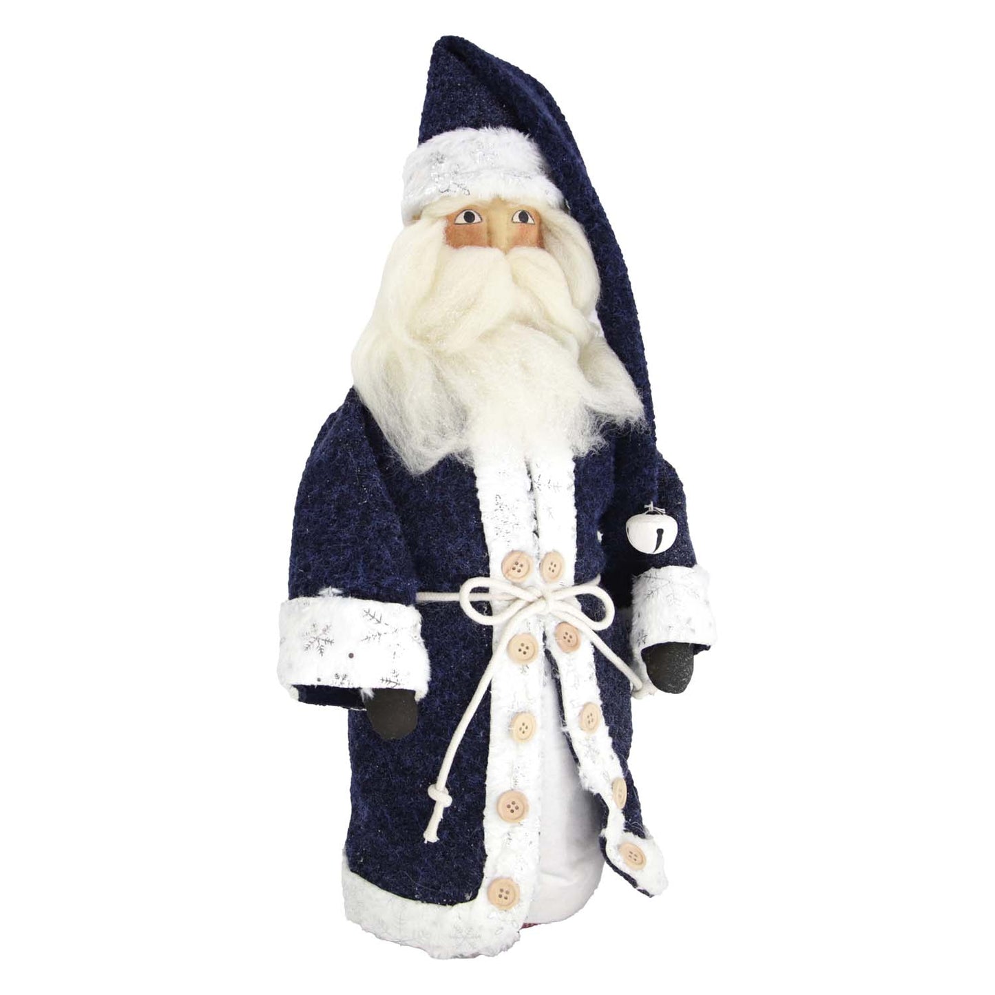 DXQ59331 - Blue Coat Plush Santa