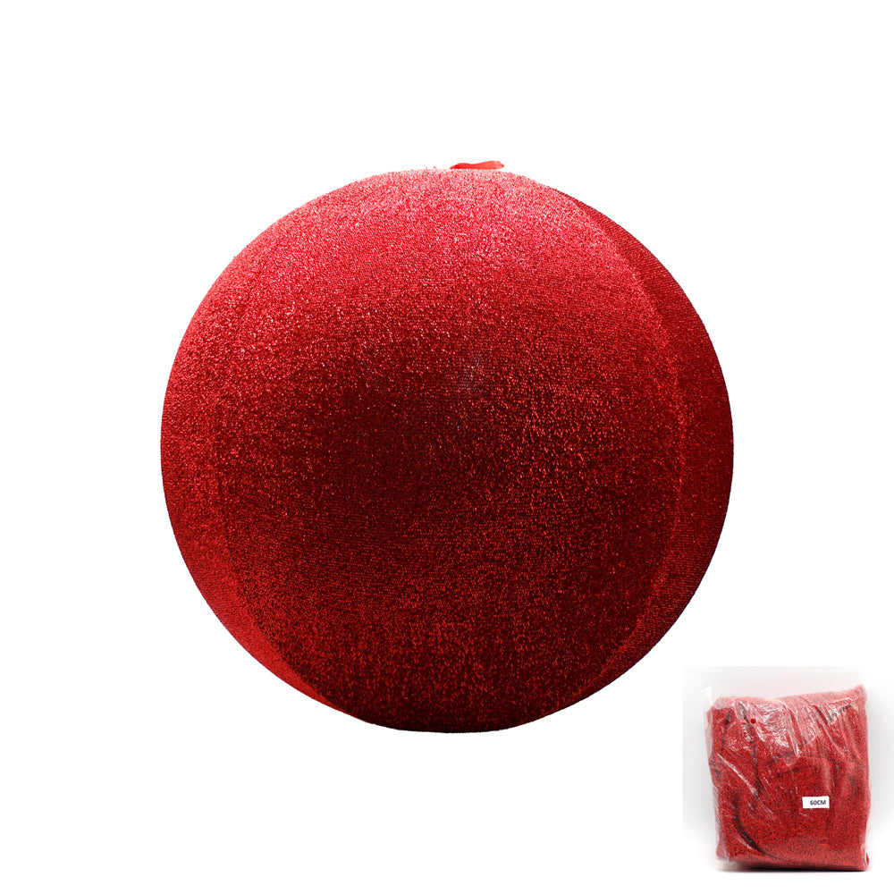 DXS43001RD-24 - 24 inch Red Fabric Ball