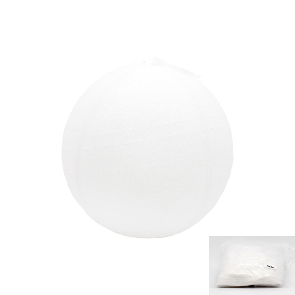 DXS43001WH-16 - 16 inch White Fabric Ball