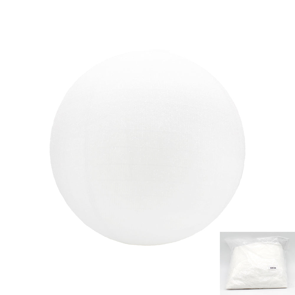 DXS43001WH-24 - 24 inch White Fabric Ball