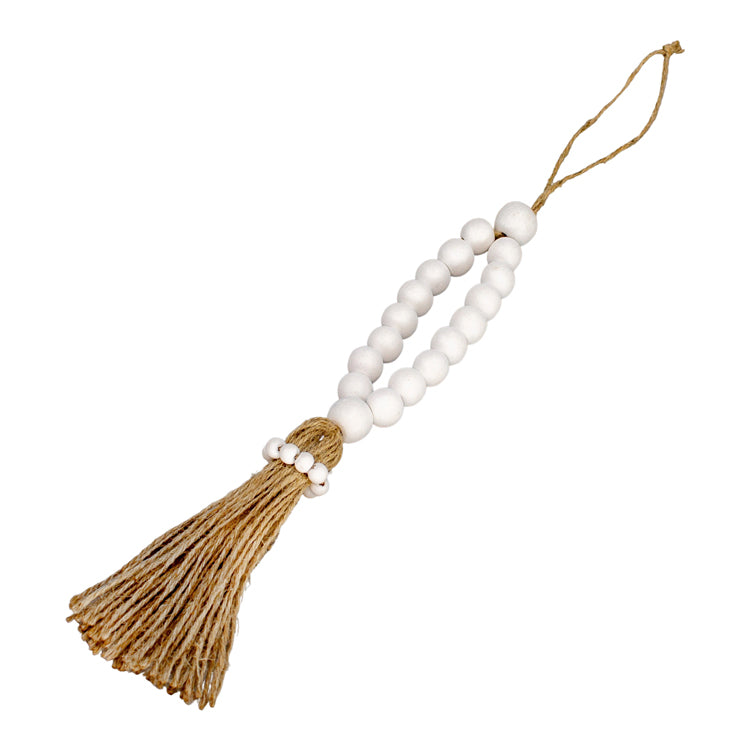 FAQ34807WH - White Bead Loop Hanger