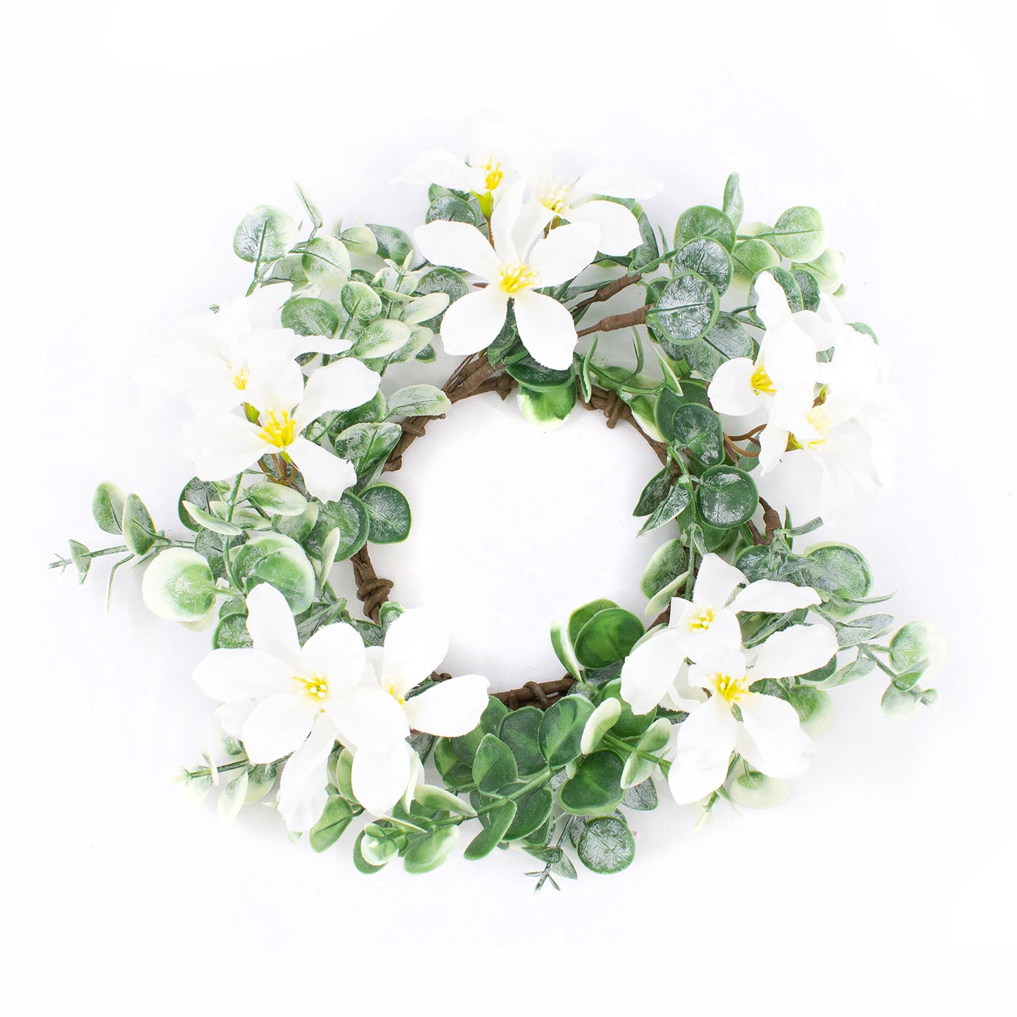 FAQ41758CL - Succulent and Lily Candle Ring