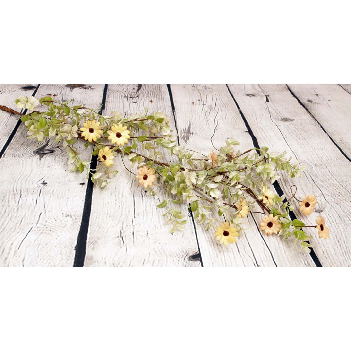 FAQ57795DG - Pink and Yellow Daisy Dripping Garland