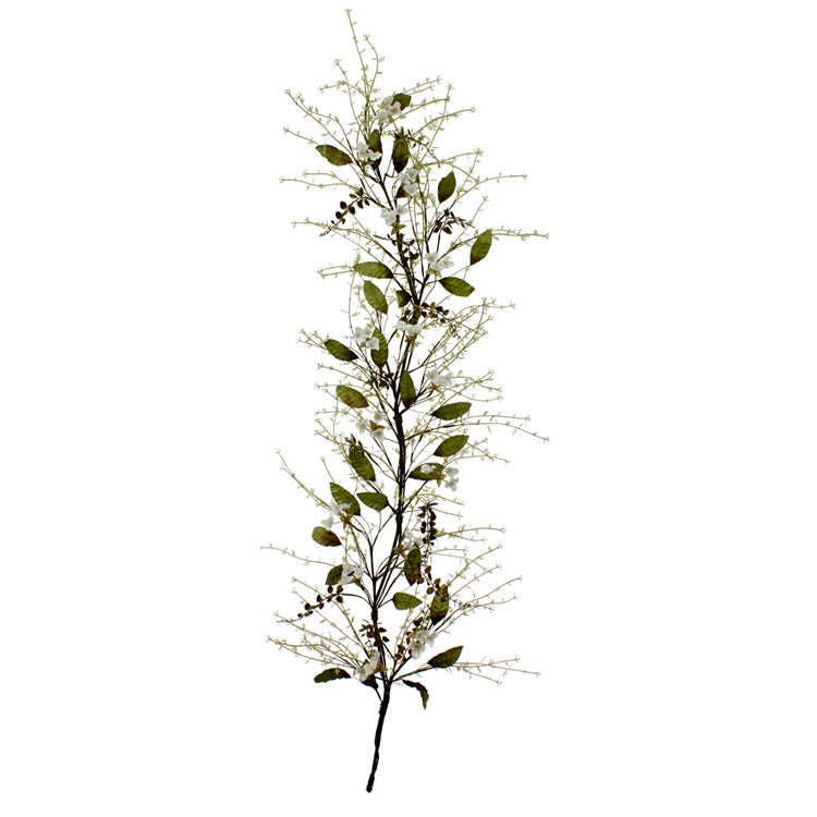 FAQ94611G - White Floral Garland