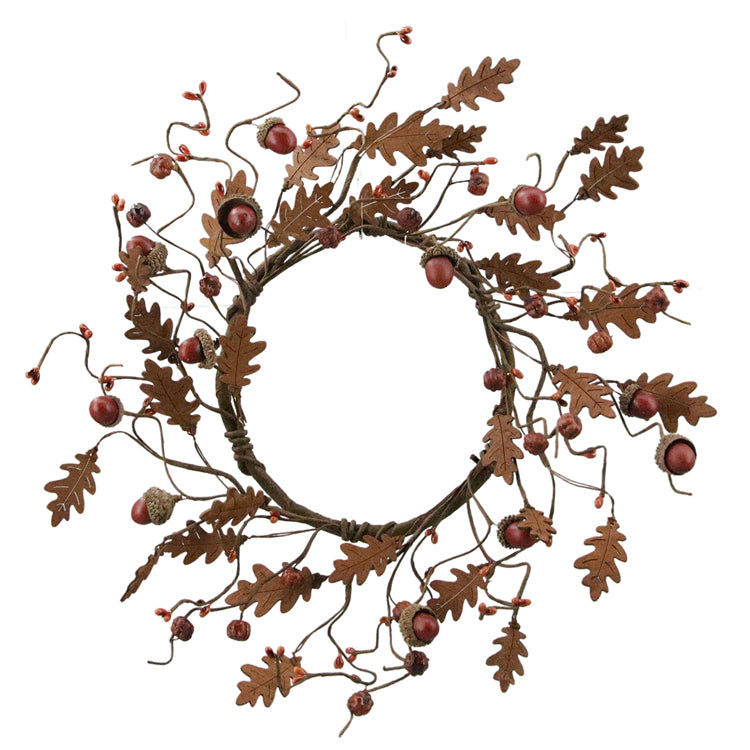 FFQ38811CLL - Wooden Leaf Oak Large Ring