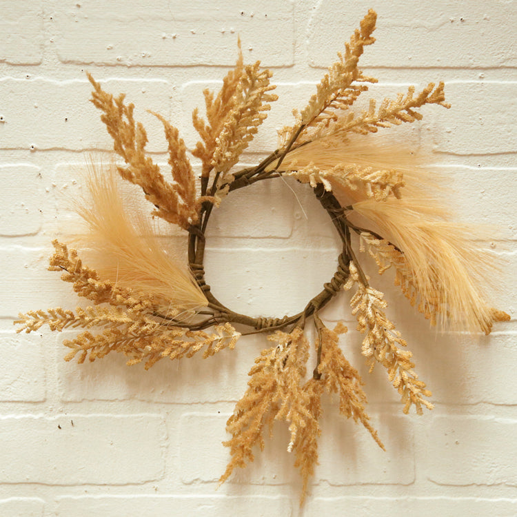 FFQ38820CL - Fall Tan Fern Candle Ring