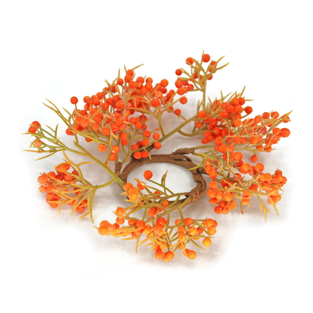 FFQ42807-1 - Mountain Ash Orange Berry Mini Ring