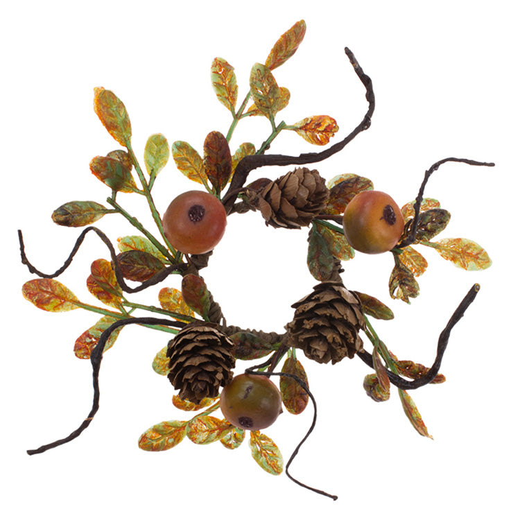 FFQ95791CSS - Pumpkin and Berry Mini Candle Ring