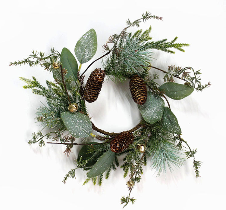 FXD26185CL - Gold Bell Winter Candle Ring