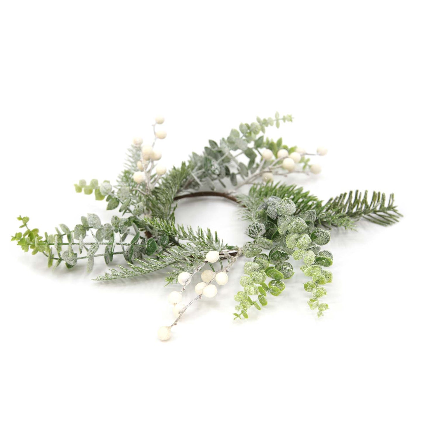 FXD59338-4 - Eucalyptus, Pine, and Berry Candle Ring