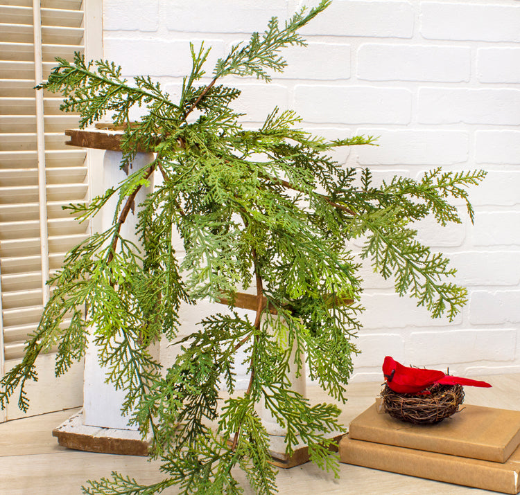 FXQ26712DG - Mountain Juniper Drip Garland