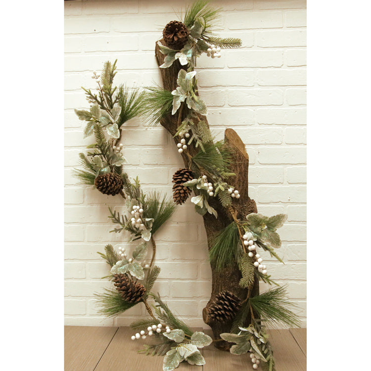 FXQ39872G - Frosty Mountain Garland