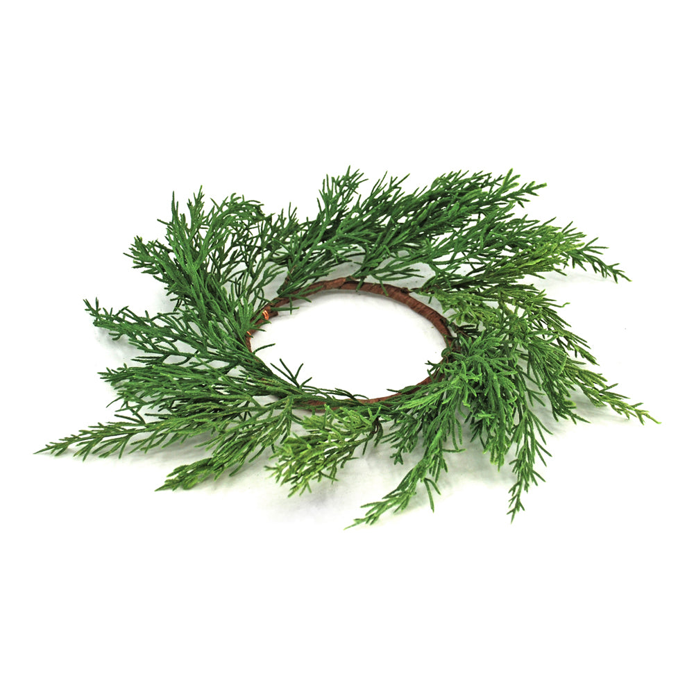 FXQ43847-4 - Plain Cedar Candle Ring