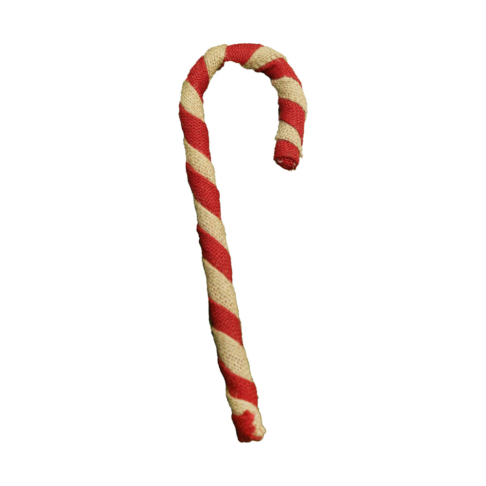 FXQ43869 - Burlap Candy Cane