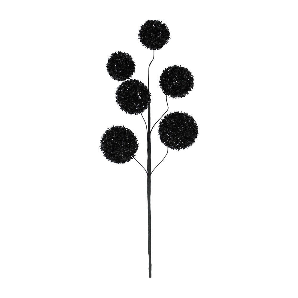 FXQ43957B - Black Pom Pom Pick