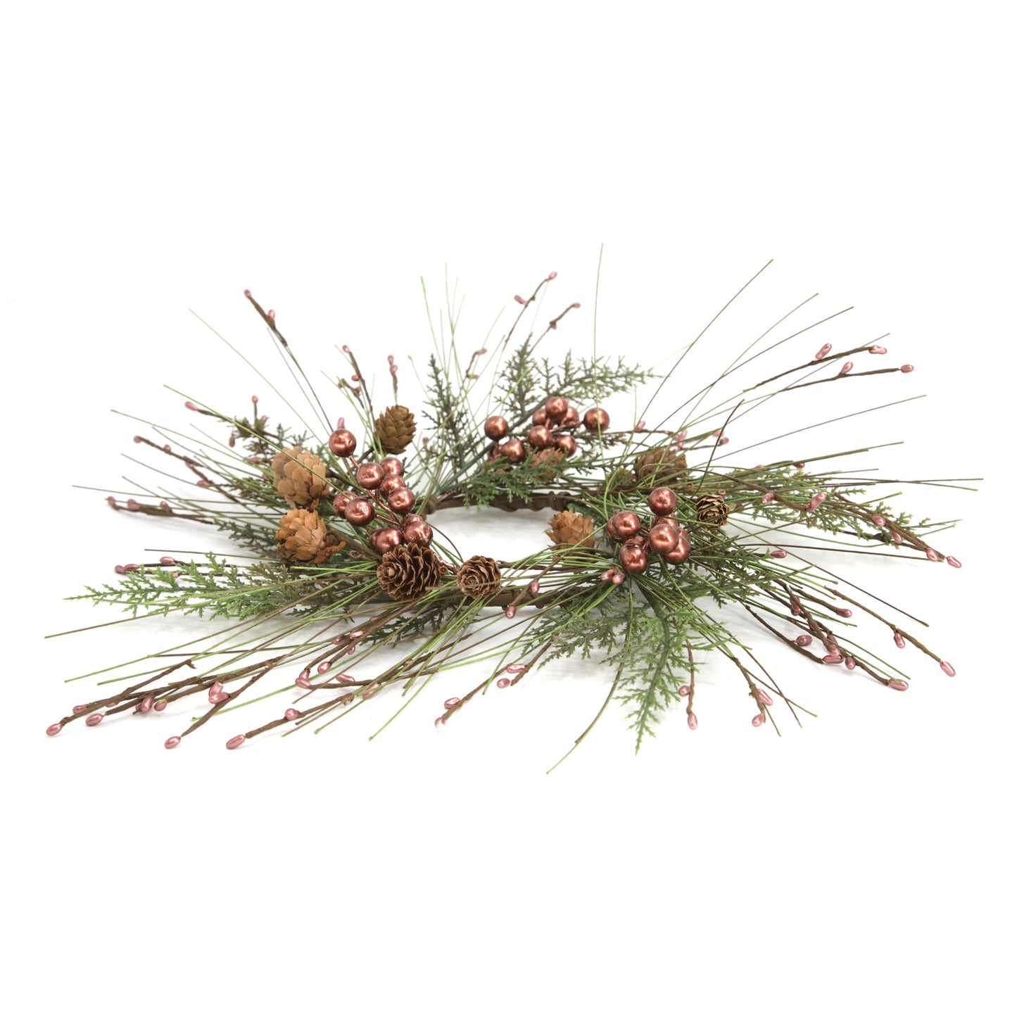 FXQ59560-4 - Cedar, Pine, and Pip Berry Candle Ring