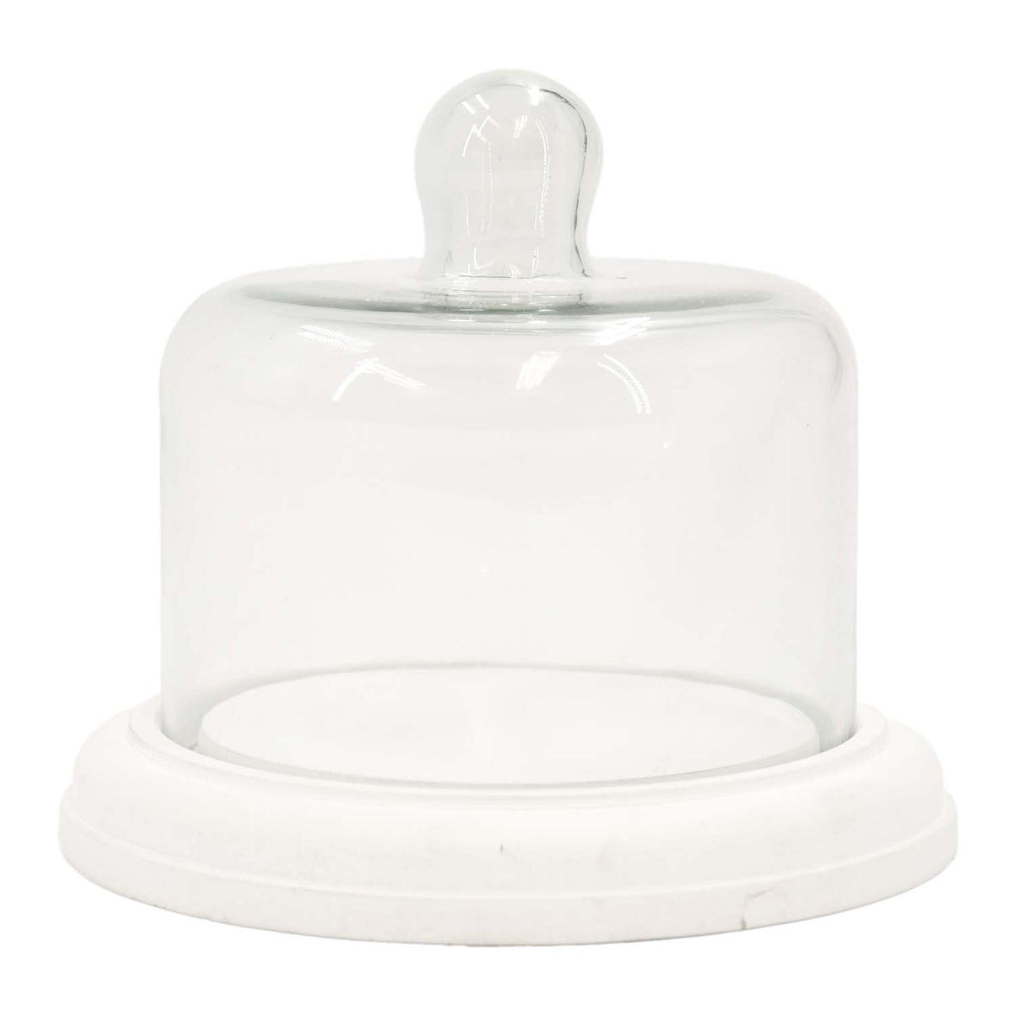 GAI57545 - Cake Stand with Whitewashed Wood Base