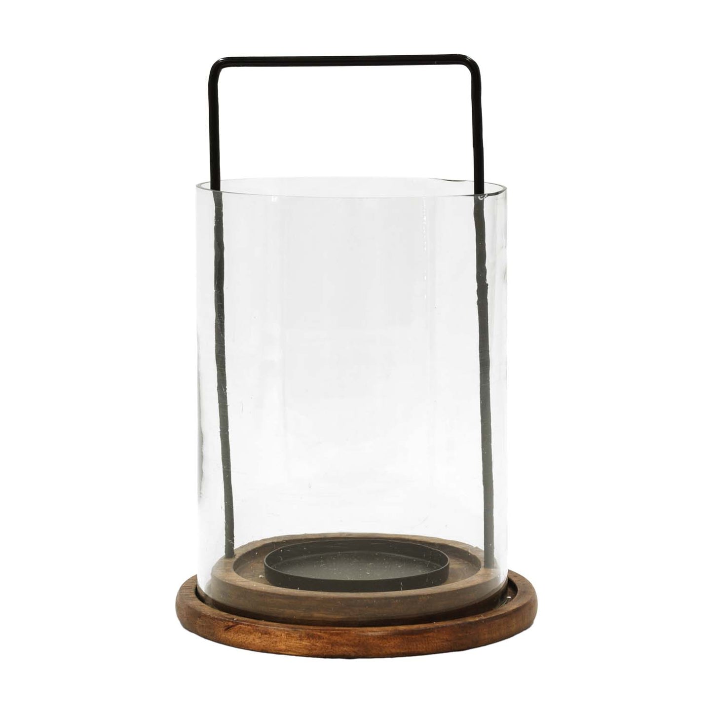 GAI57967 - Hurricane Glass with Metal Handle