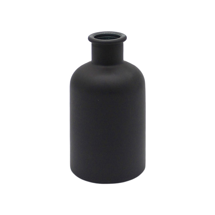 GAS34176 - Small Black Glass Bottle
