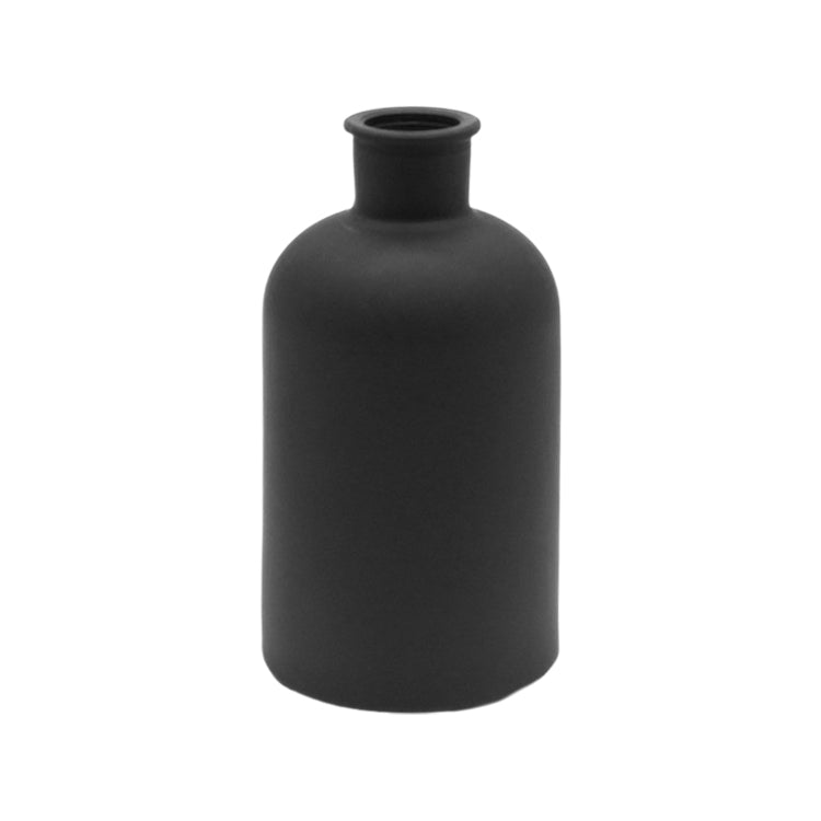 GAS34177 - Large Black Glass Bottle
