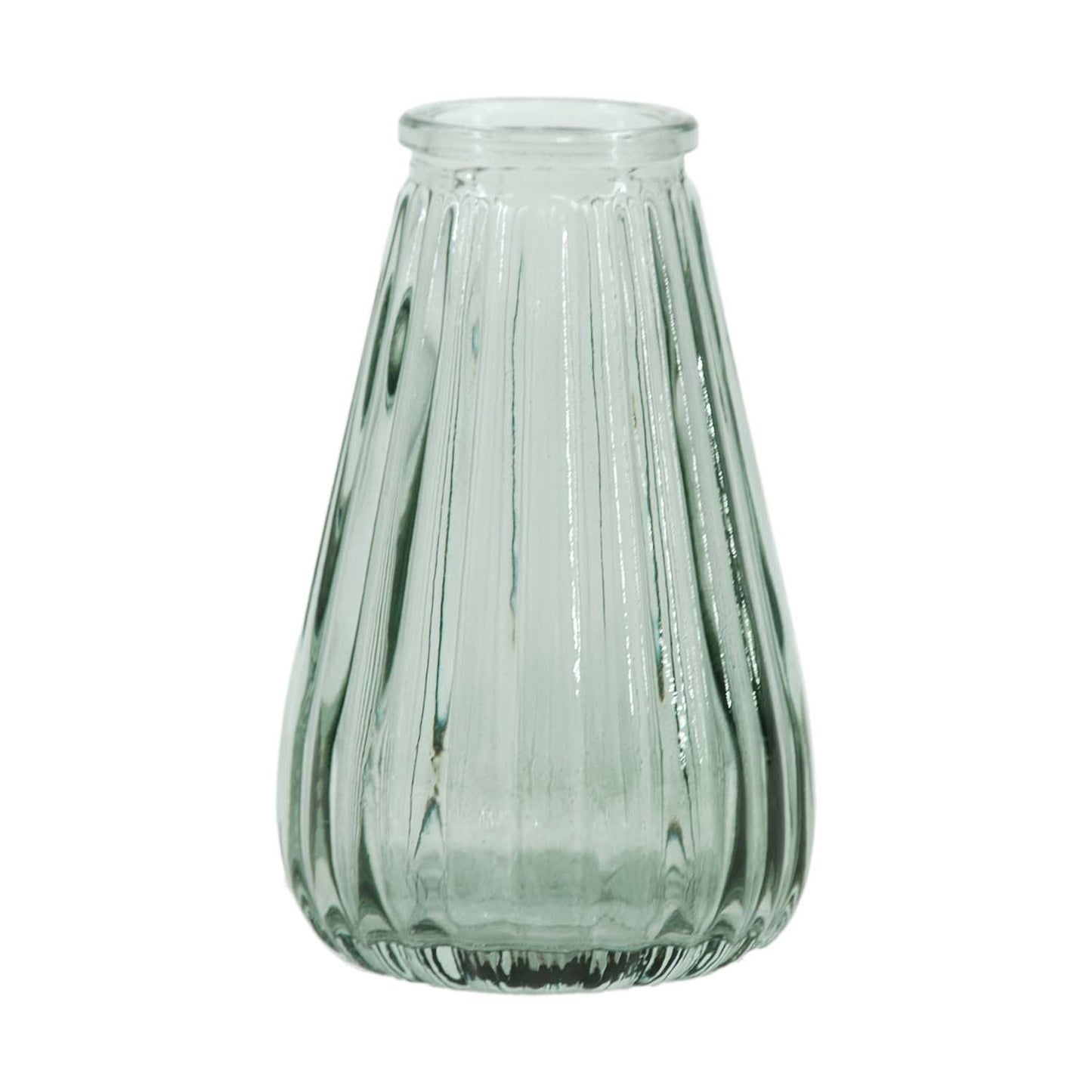 GAS57226 - Sage Green Tapered Glass Jar