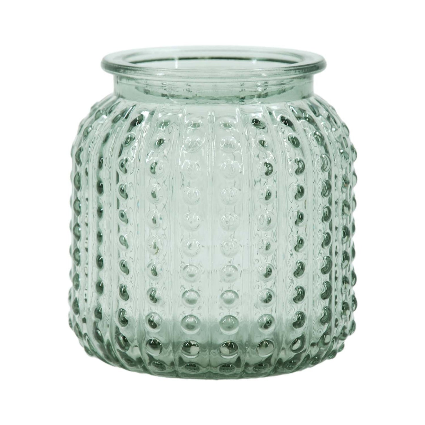 GAS57230 - Sage Small Bumpy Glass Jar