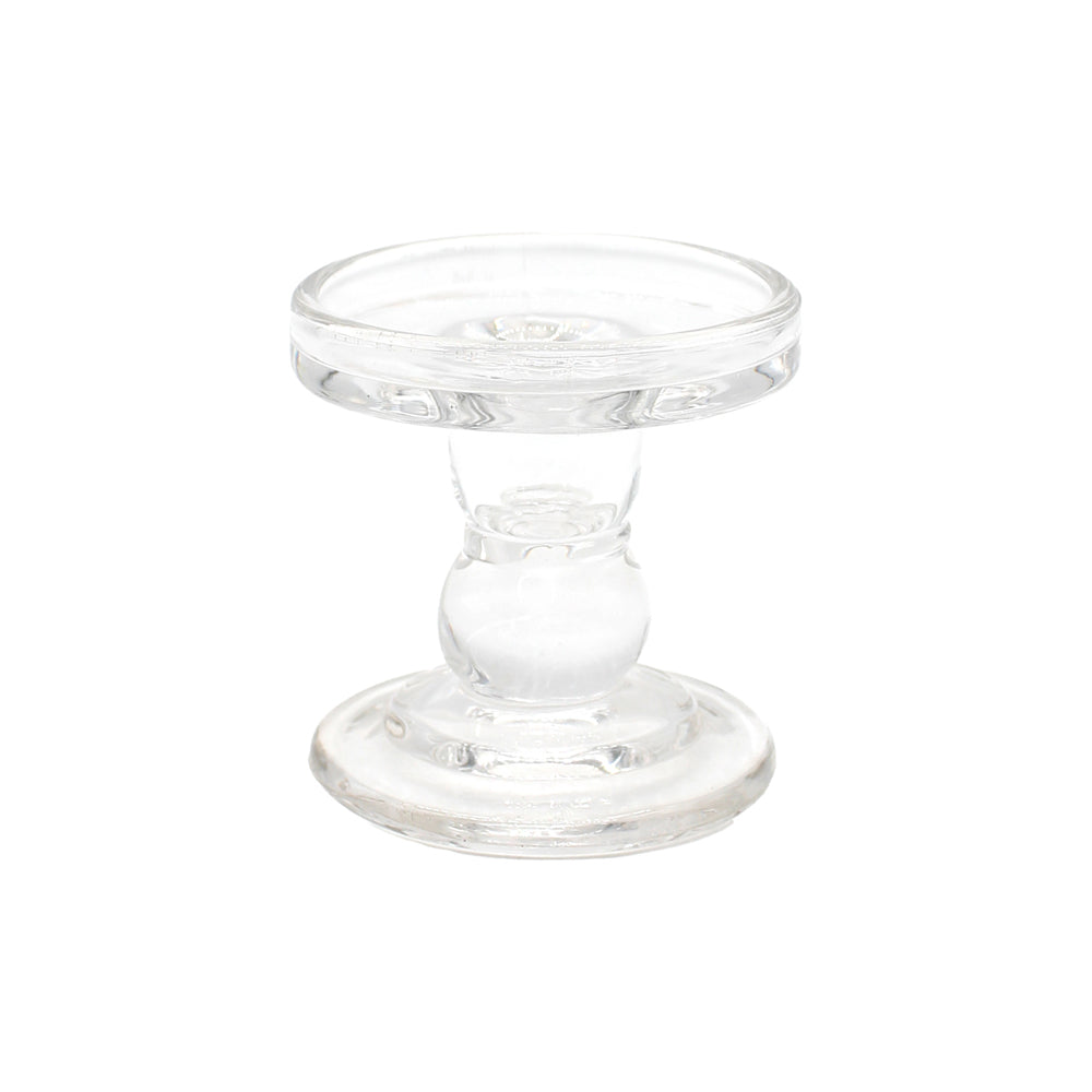 GXS43255 - Small Glass Candle Holder