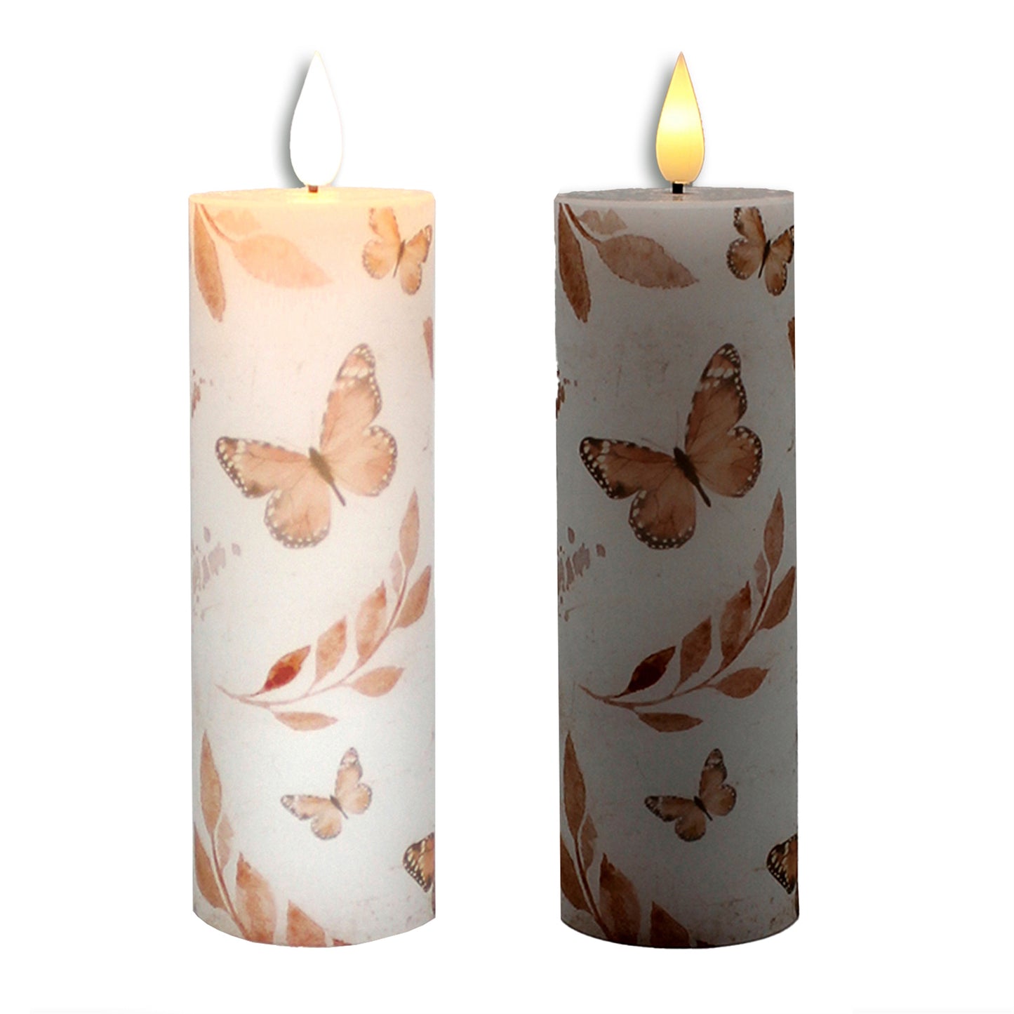 LAS41013-6T - 6 in Apricot Breeze LED Votive