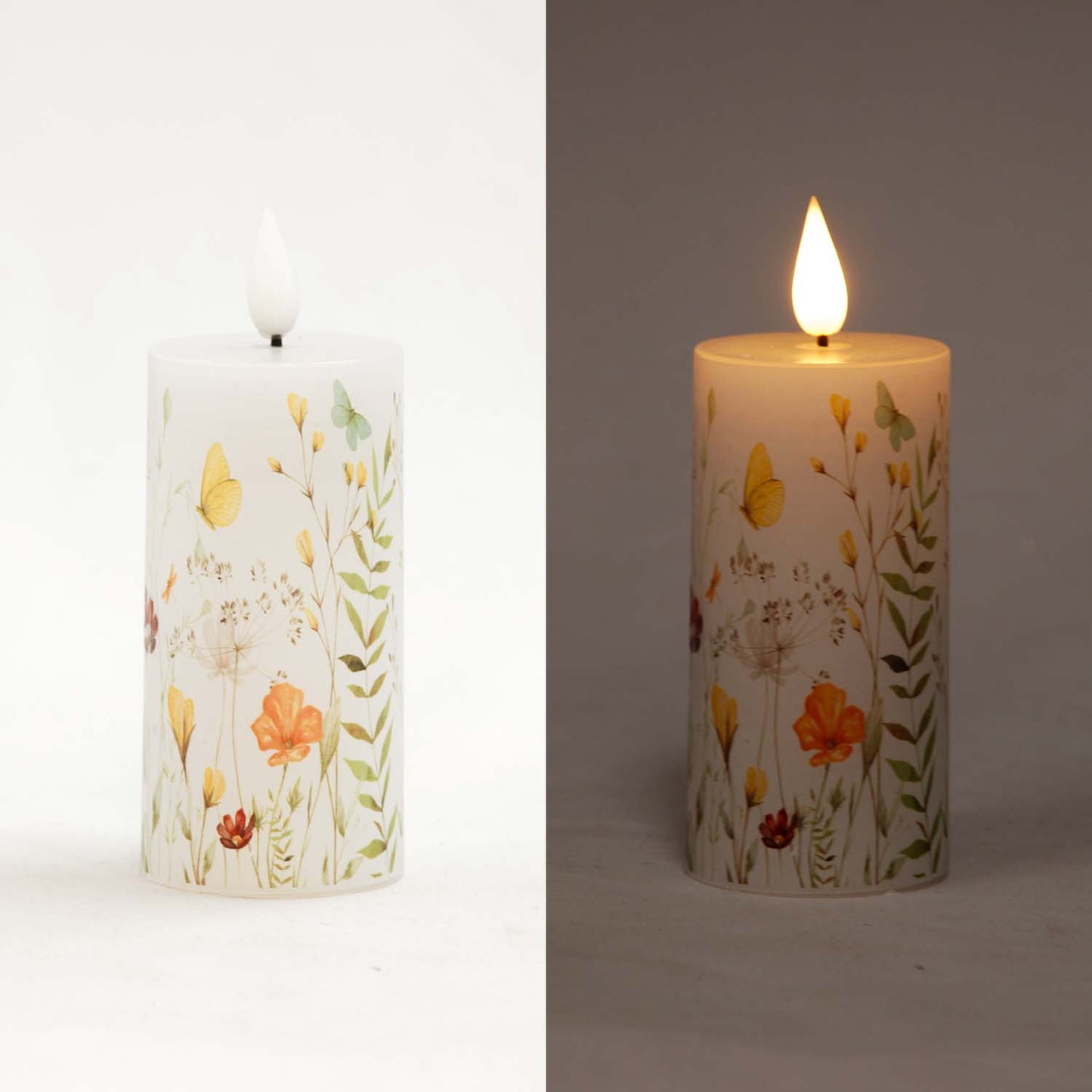 LAS57065 - Wildflowers Votive LED Candle