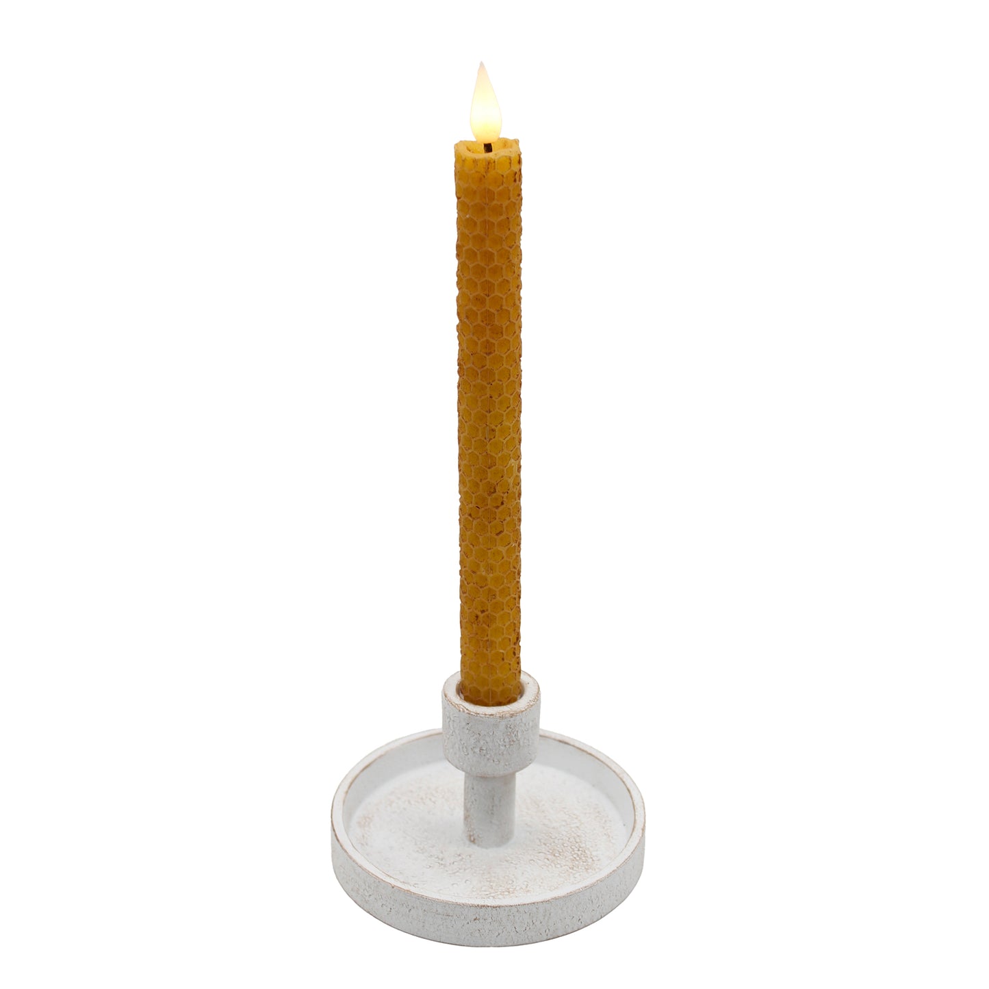 LAS57179 - Honeycomb Thick Taper LED Candle