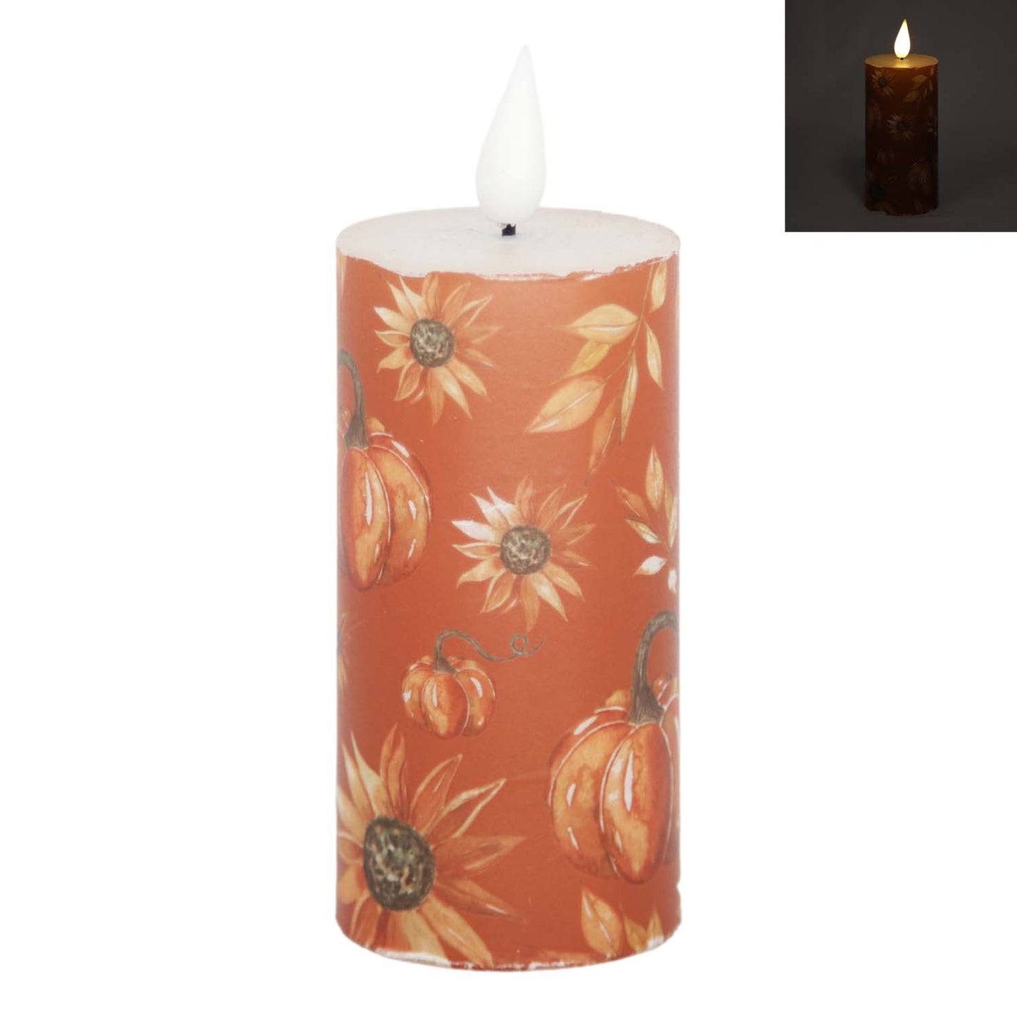 LFS58022T - 4 inch Shades of Autumn LED Votive