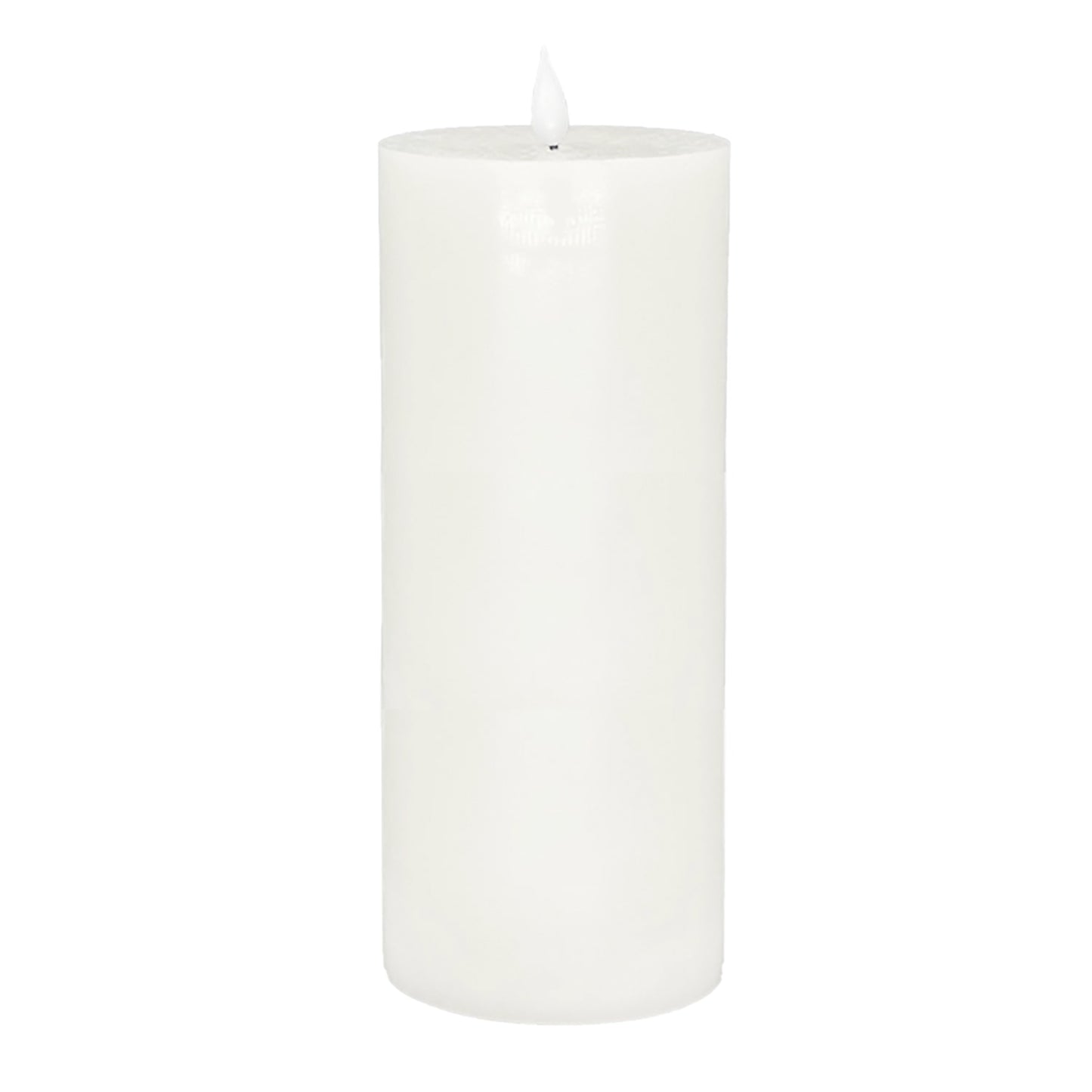 LXS13411T - 10 inch White Pillar Candle