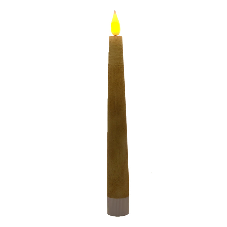 LXS13470T - Short Brown Realistic LED Taper