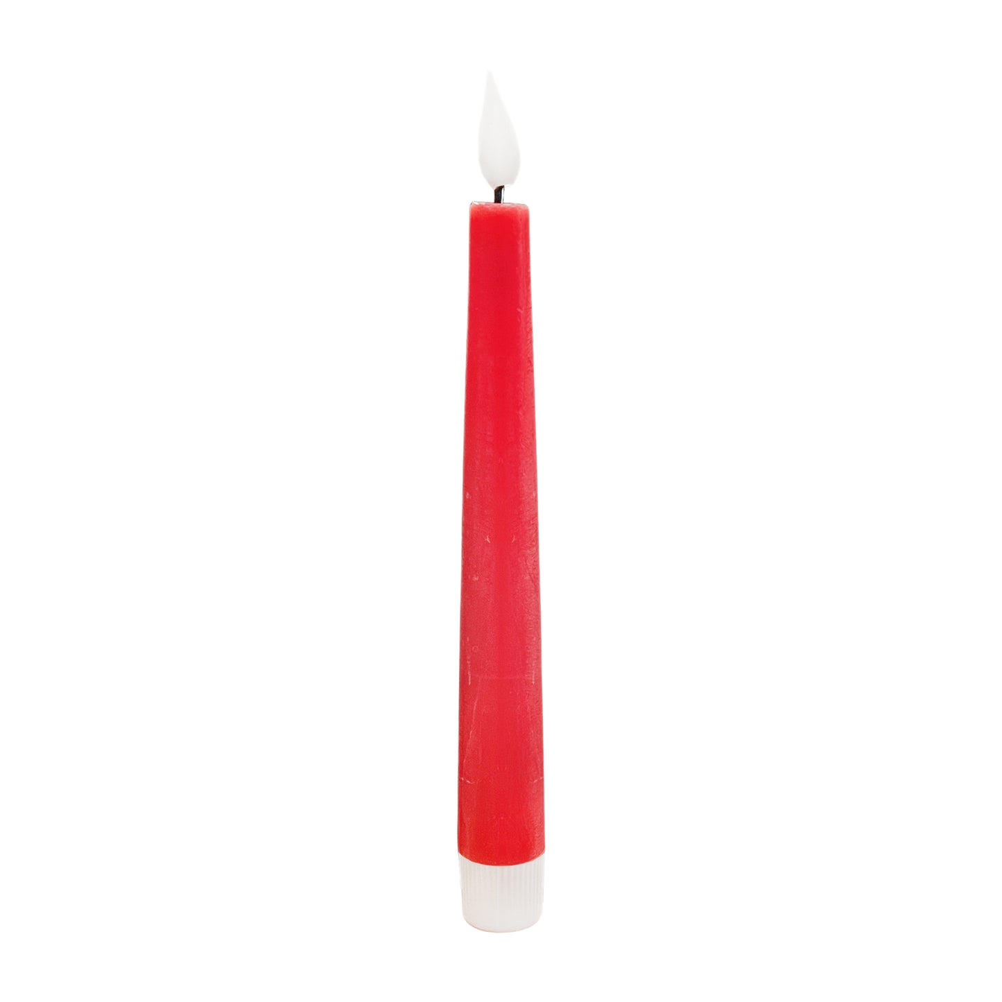 LXS13471T - Short Red Realistic LED Taper