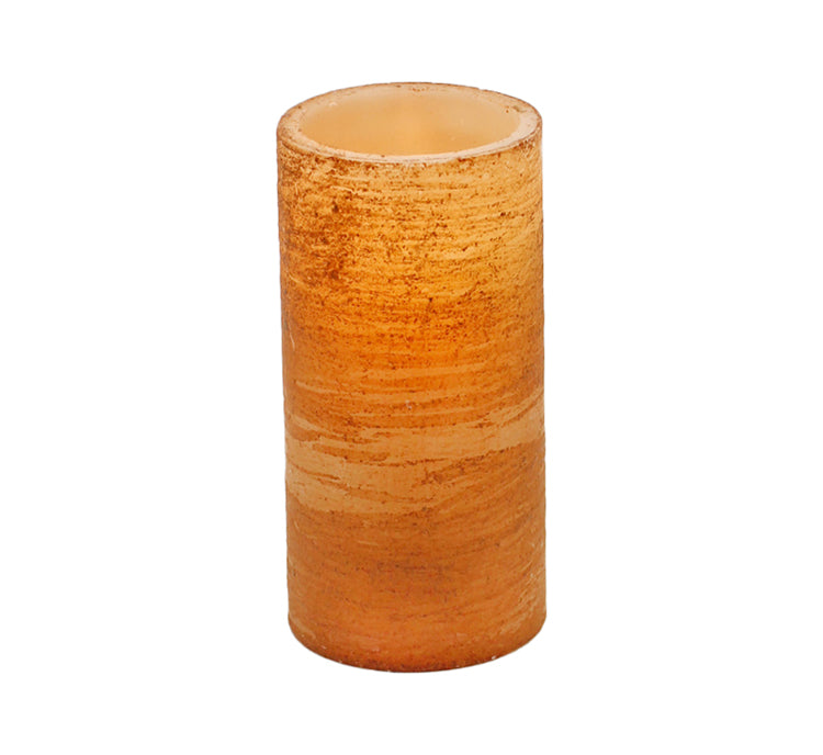 LXS26143 - 4 inch Rustic Tan Votive LED