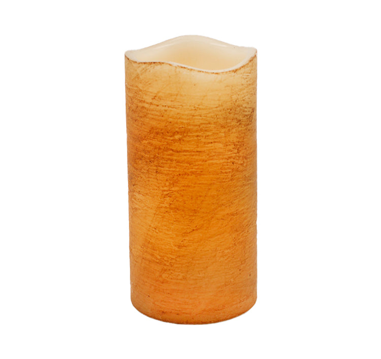 LXS26147 - Tall Rustic Tan Pillar LED