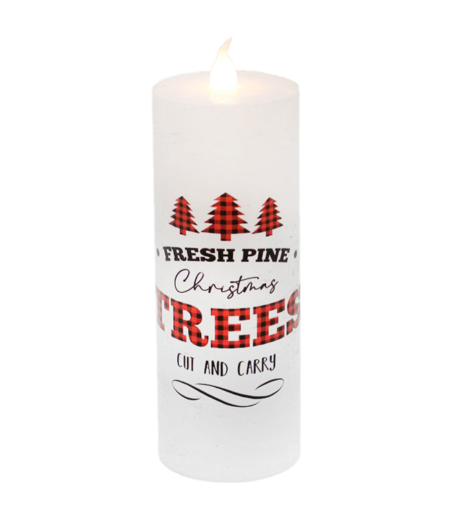 LXS26254 - Christmas Trees Lodge Votive LED